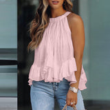 Karianne | Textured Ruffled Blouse