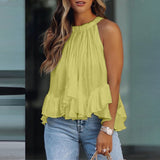 Karianne | Textured Ruffled Blouse