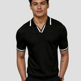 Pique | Custom Polo in with Contrasting Details Top
