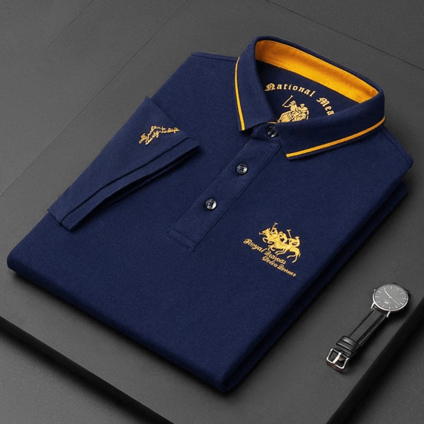 Nate | Luxury Polo Top