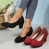 Stable | Wide Heels with Heel