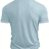 Hugo | Custom Structured Polo Mediterranean Elegance Top