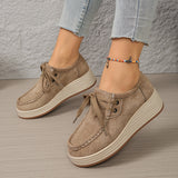 Lieke – Comfortable Lace-Up Shoe with Chunky Sole & Extra Support