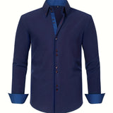 Mason | Light Elegant Shirt with Contrasting Details