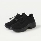 Ambulo Comfort Shoes Knit Fabric - All Black