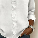 Susan | Ruffled Blouse