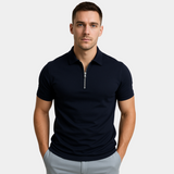 Max | Modern Polo with Half-Zip Top