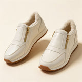 Janne – Warmer Slip-On Sneaker with Double Zipper