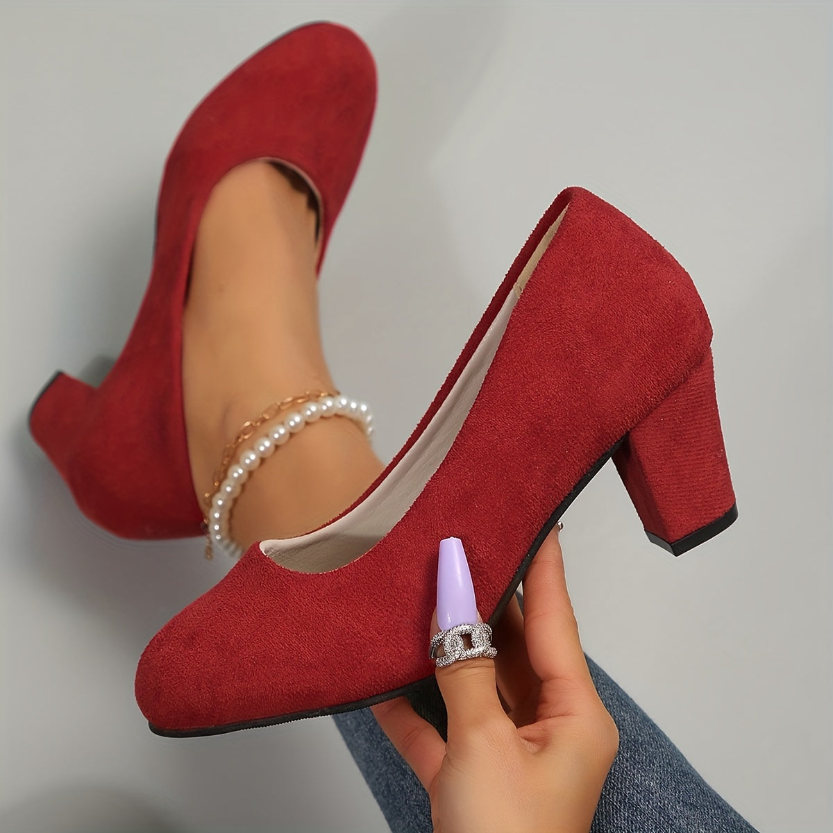 Stable | Wide Heels with Heel