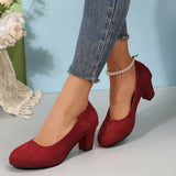 Stable | Wide Heels with Heel