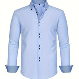 Mason | Light Elegant Shirt with Contrasting Details