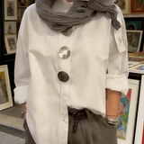 Sophie | Elegant Blouse with Large Buttons