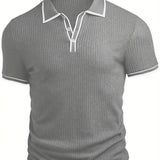 Hugo | Custom Structured Polo Mediterranean Elegance Top