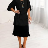 Sophie | Elegant Flowing Dress with Ruffles
