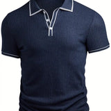 Hugo | Custom Structured Polo Mediterranean Elegance Top