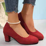 Stable | Wide Heels with Heel
