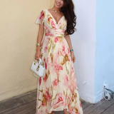 Elara | Floral Maxi Dress