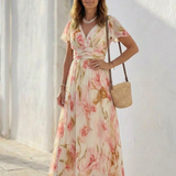 Elara | Floral Maxi Dress