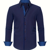 Mason | Light Elegant Shirt with Contrasting Details
