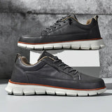 George | Leather Sneakers with Support