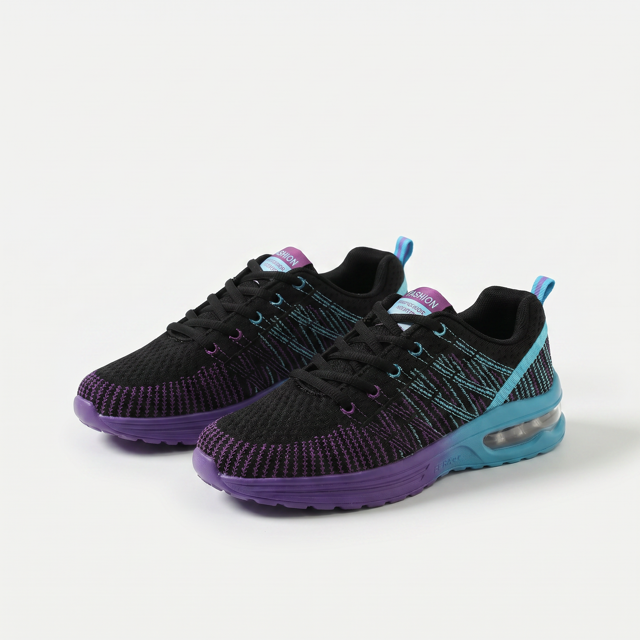 Hildaschritt Comfort Shoes - Purple Turquoise