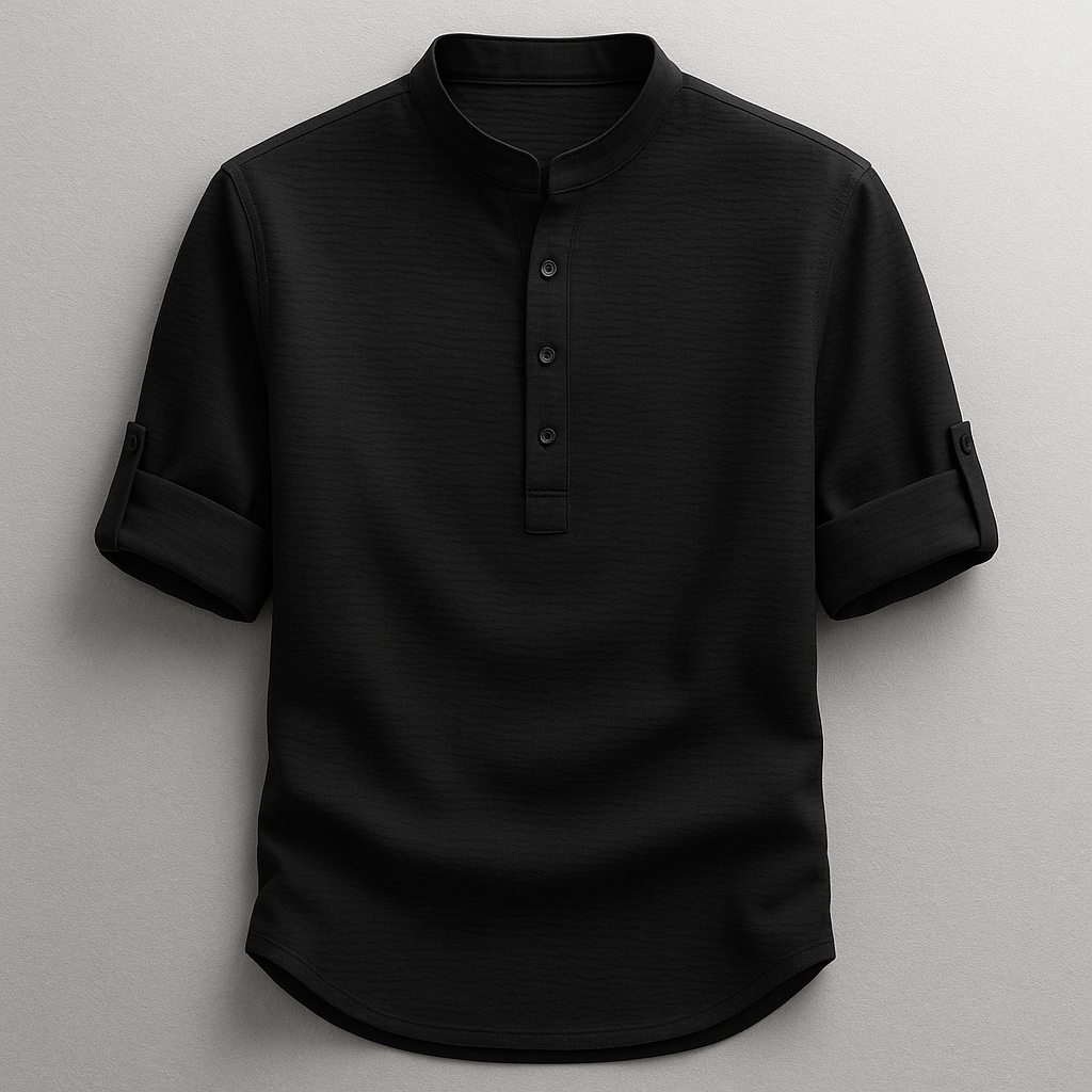 Benjamin | Cotton and Linen Shirt