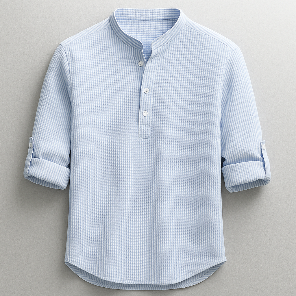 Benjamin | Cotton and Linen Shirt