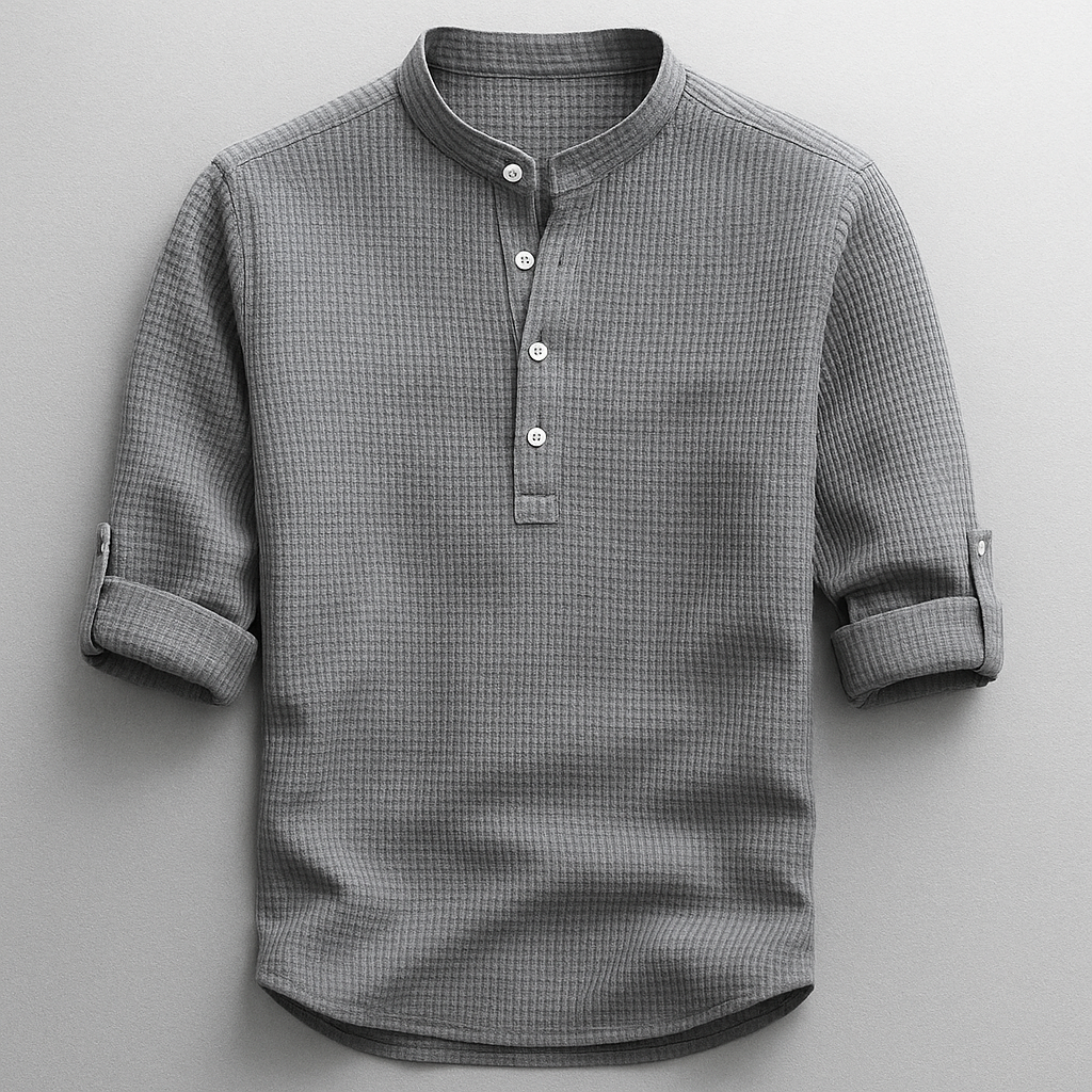 Benjamin | Cotton and Linen Shirt