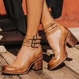 Harper | Chic Western Elegance Ankle Boots