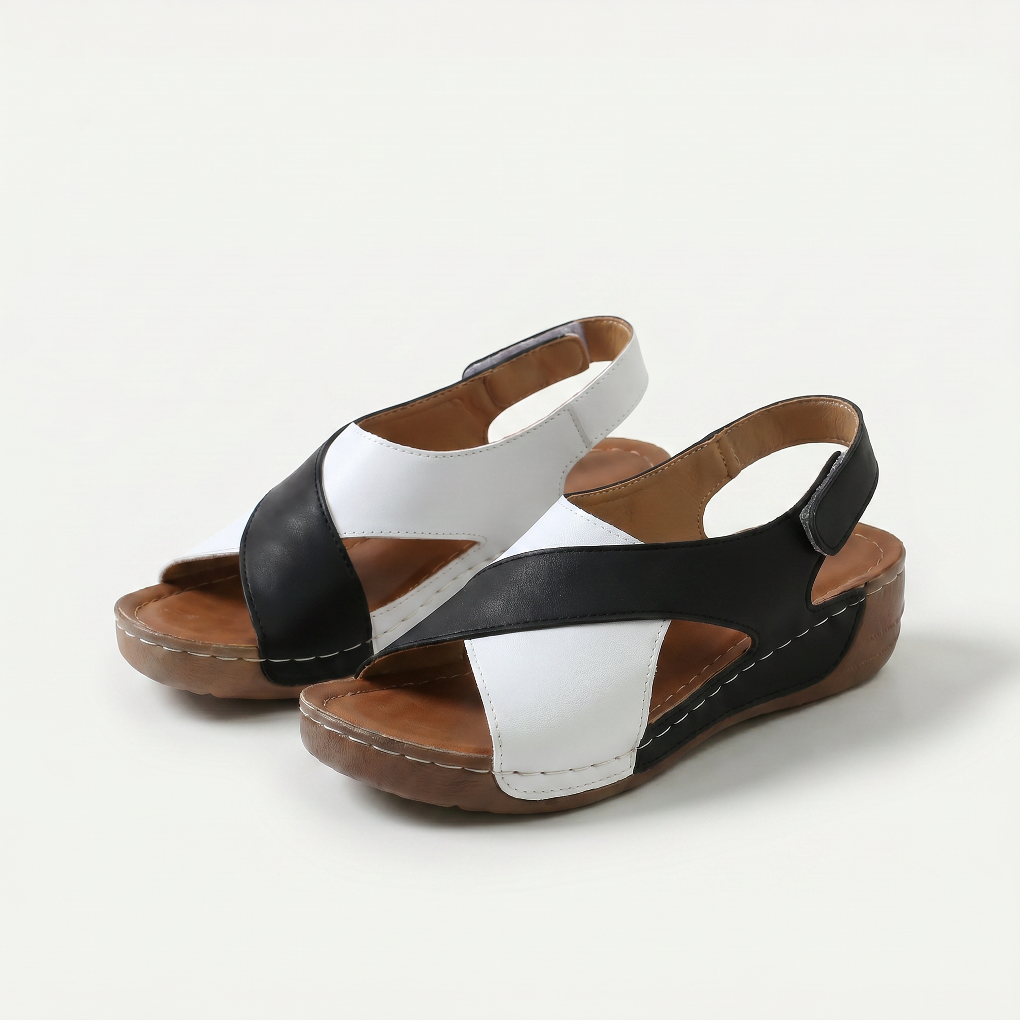 Nicole – Comfort Sandals with Open Toe
