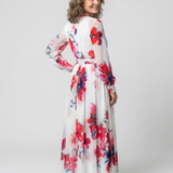 Lillian | Floral Wrap Maxi Dress