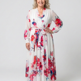 Lillian | Floral Wrap Maxi Dress