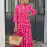Marielle | Button Midi Dress