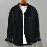 Like | Elegant Shirt in Soft Cotton Silk