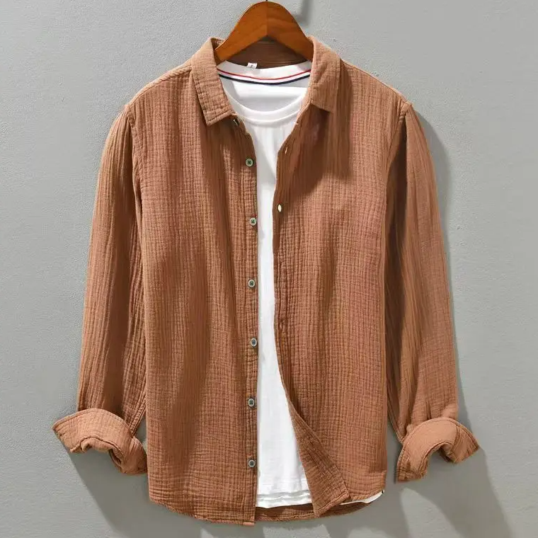 Like | Elegant Shirt in Soft Cotton Silk