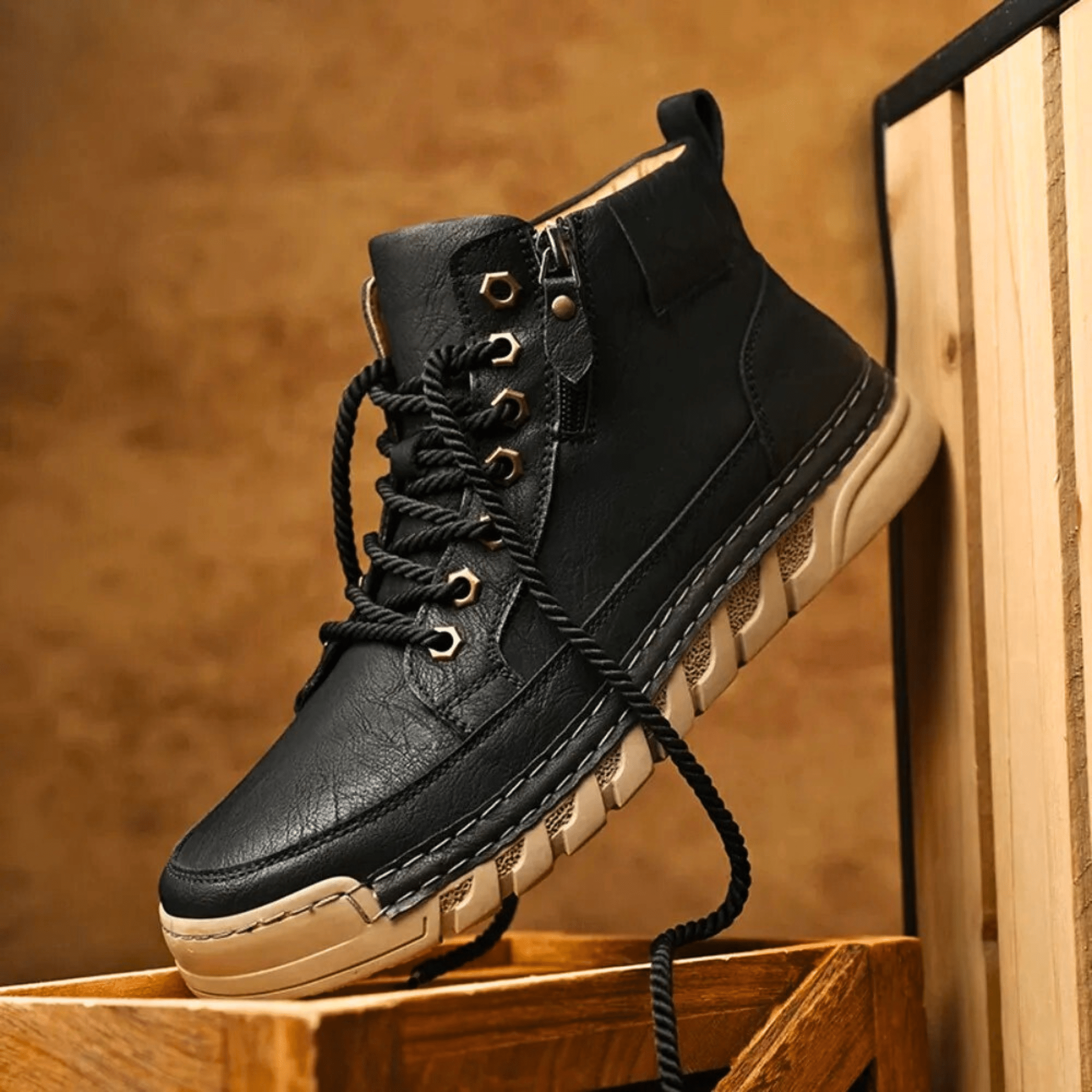 Theo | Leather Boots