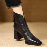 Freya | Elegant Mid-Heel Ankle Boots